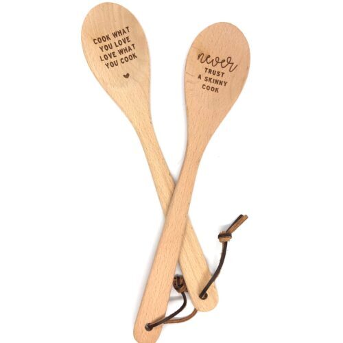 Snarky Wooden Cooking Spoons